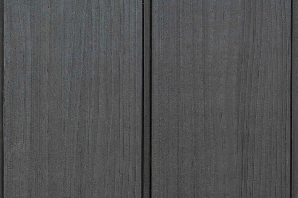 Black wood grain texture with vertical planks 